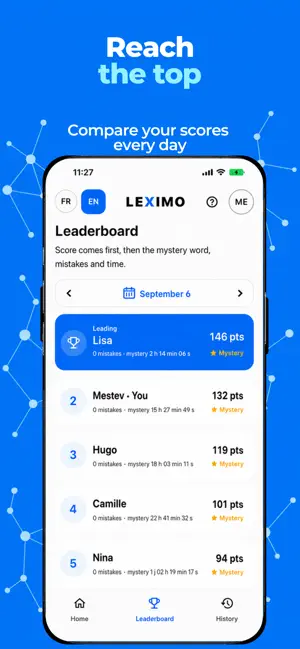 Leximo: Daily Word Game screenshot 4
