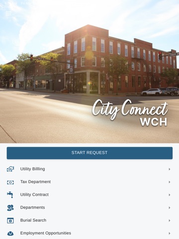 CityConnect WCH iPad screenshot