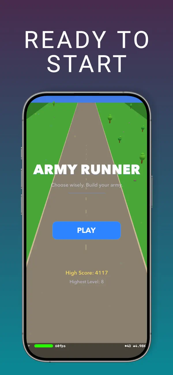 Screenshot #1 pour Army Runner Go