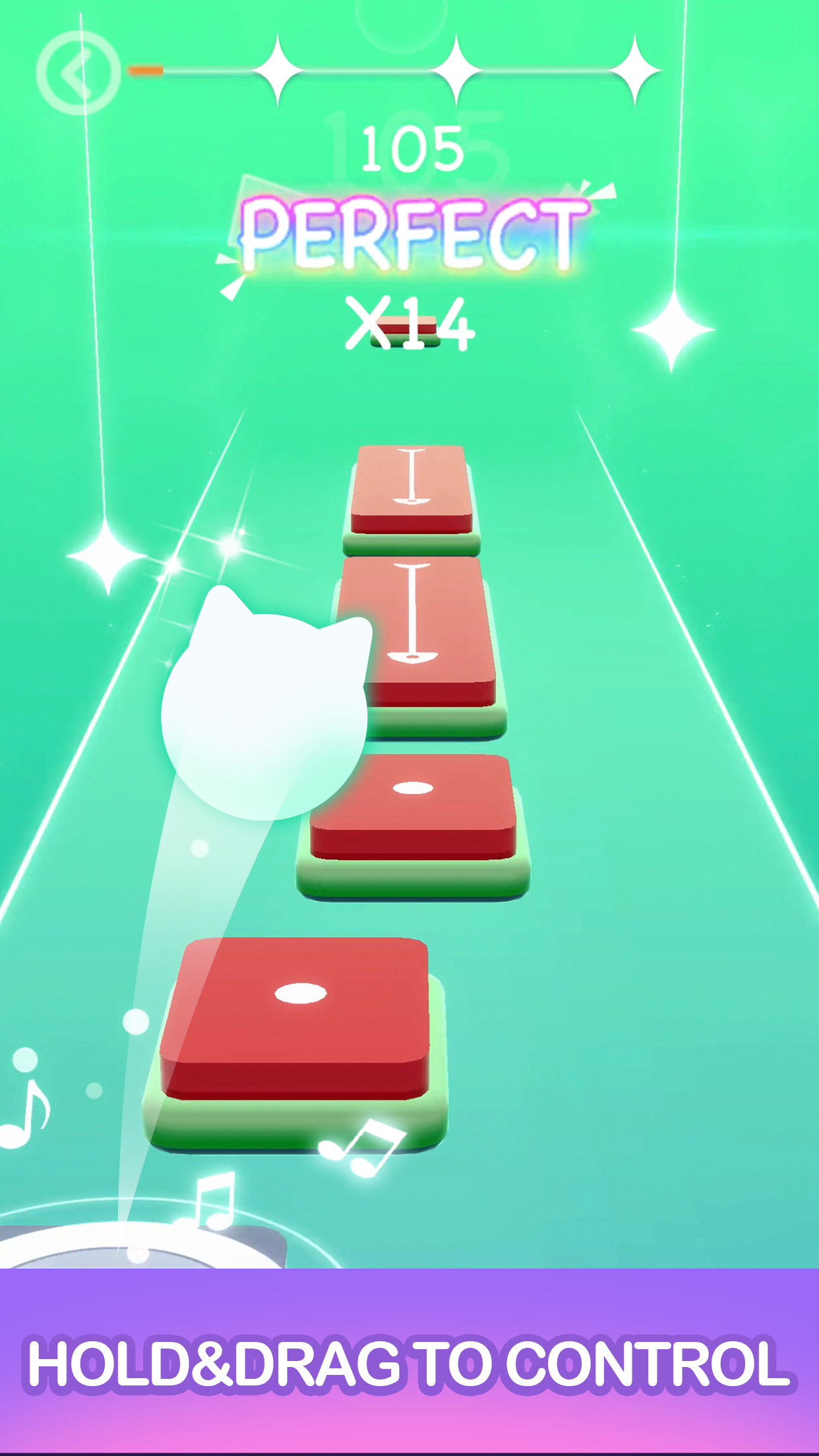 Magic Cats Rush: Music Games screenshot 1