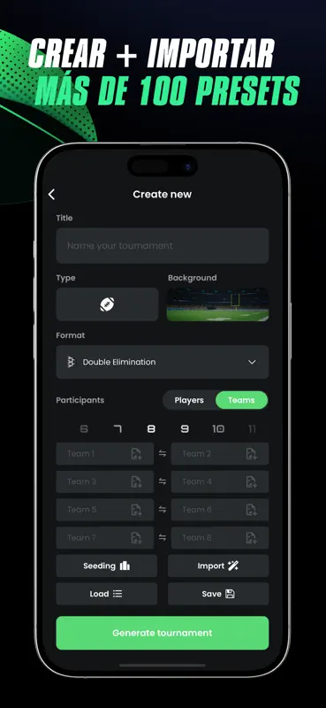 Tourney - Tournament Manager screenshot 8 of 9