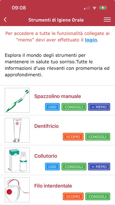 MyOralCare Screenshot