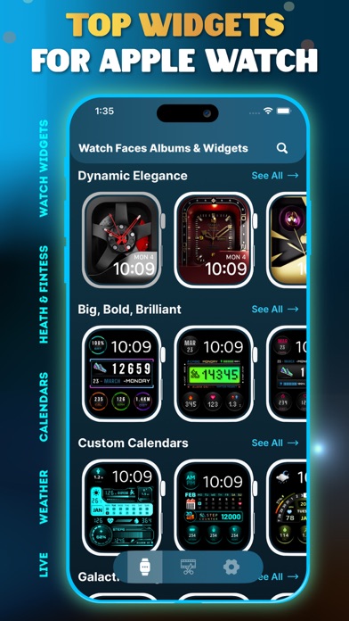Watch Faces Gallery n Widgets Screenshot