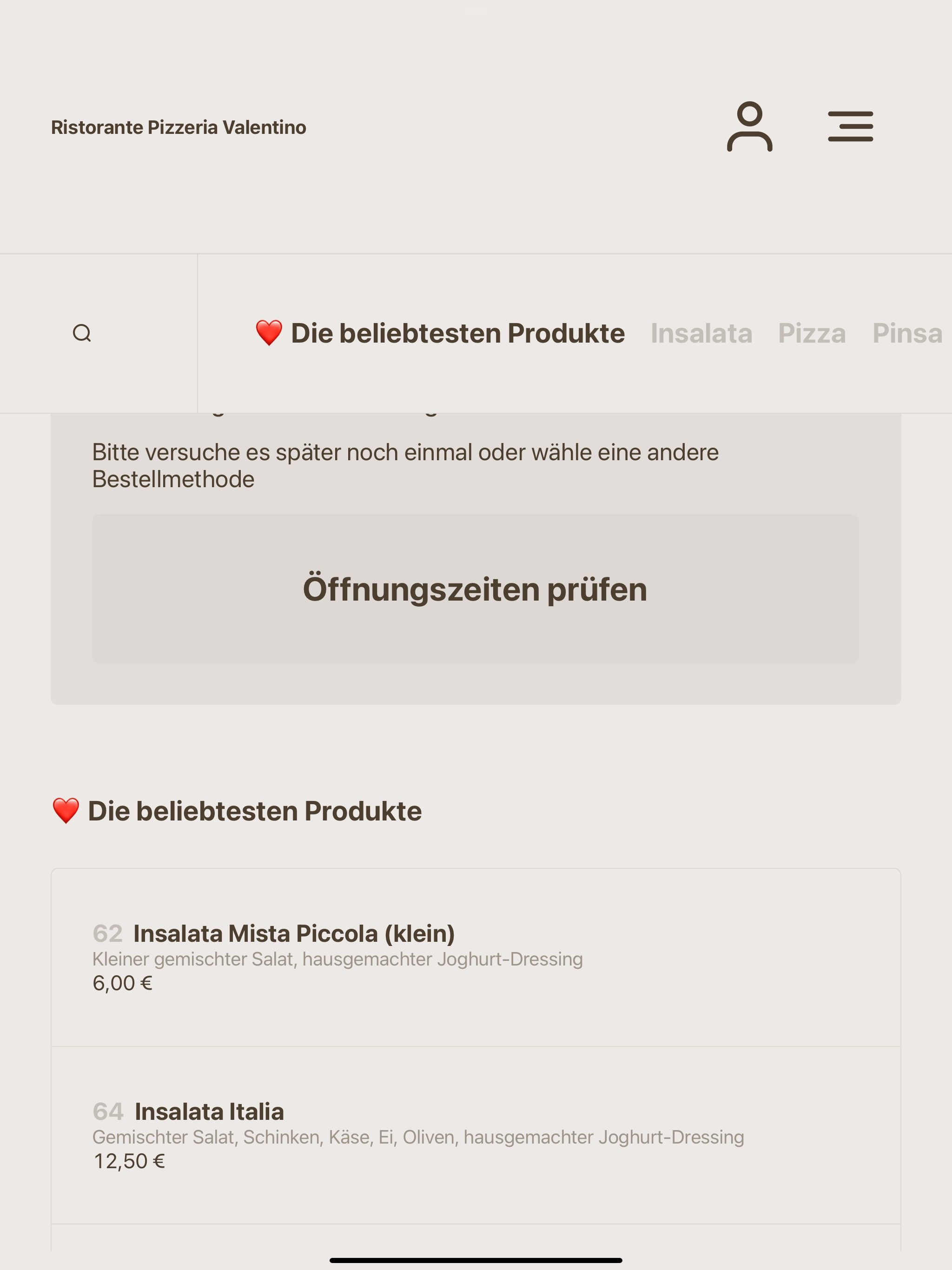 RISTORANTE PIZZERIA VALENTINO screenshot 7