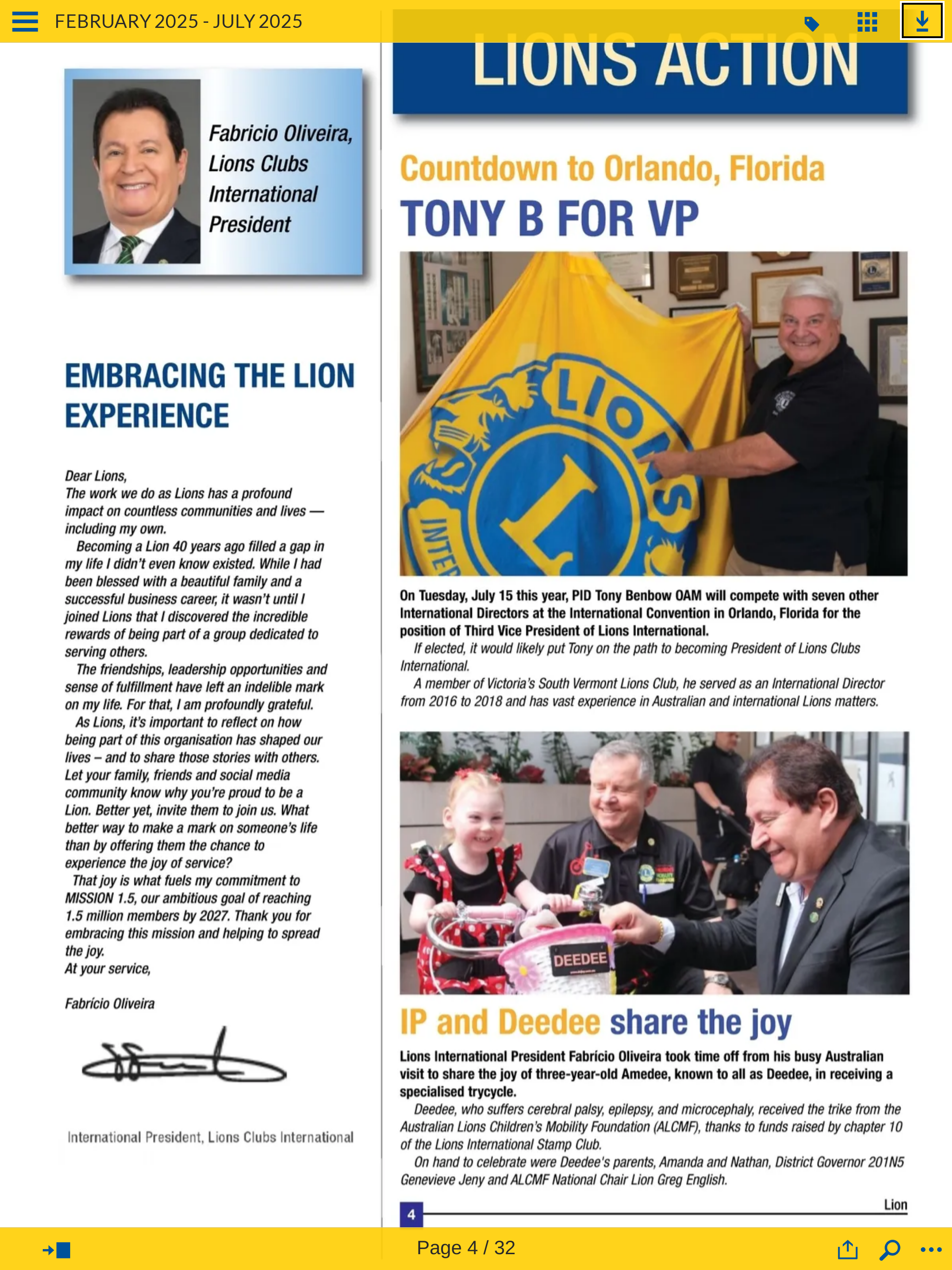 LION Magazine Australia screenshot 8