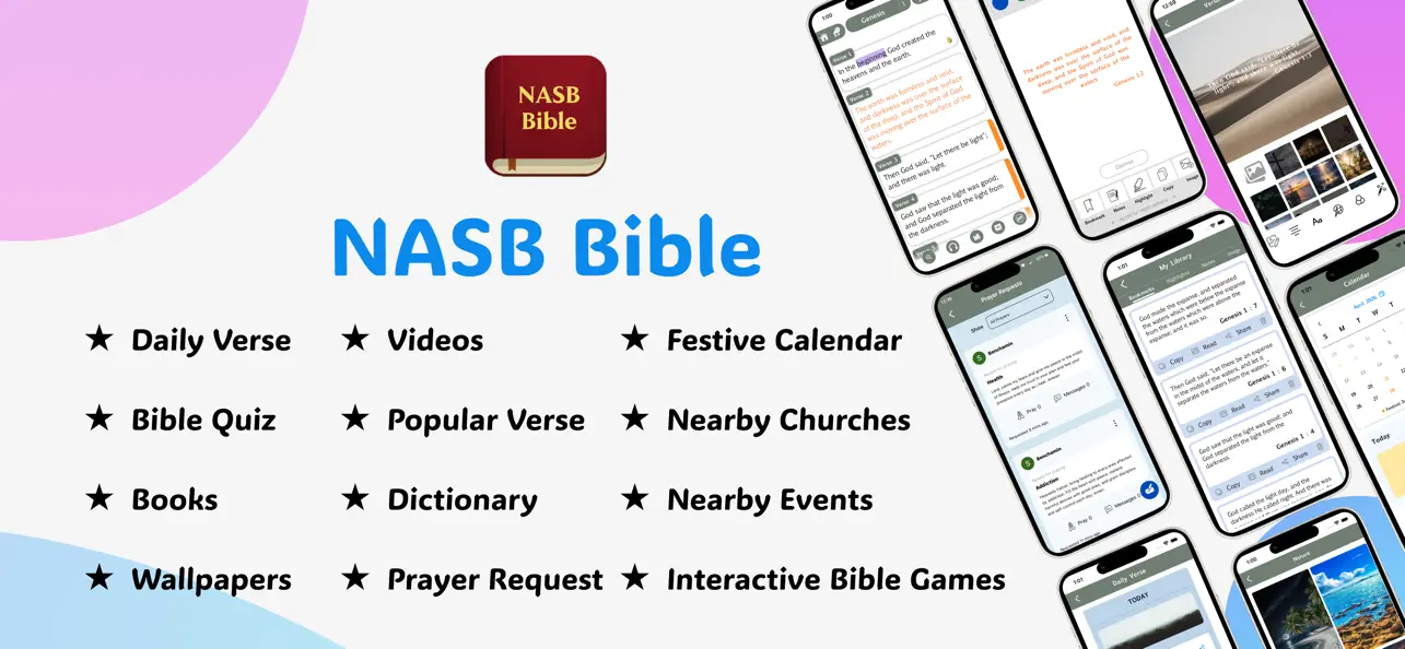Screenshot #1 pour NASB Bible Holy Audio Version.