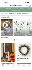 Sisters' Mercantile screenshot #2 for iPhone