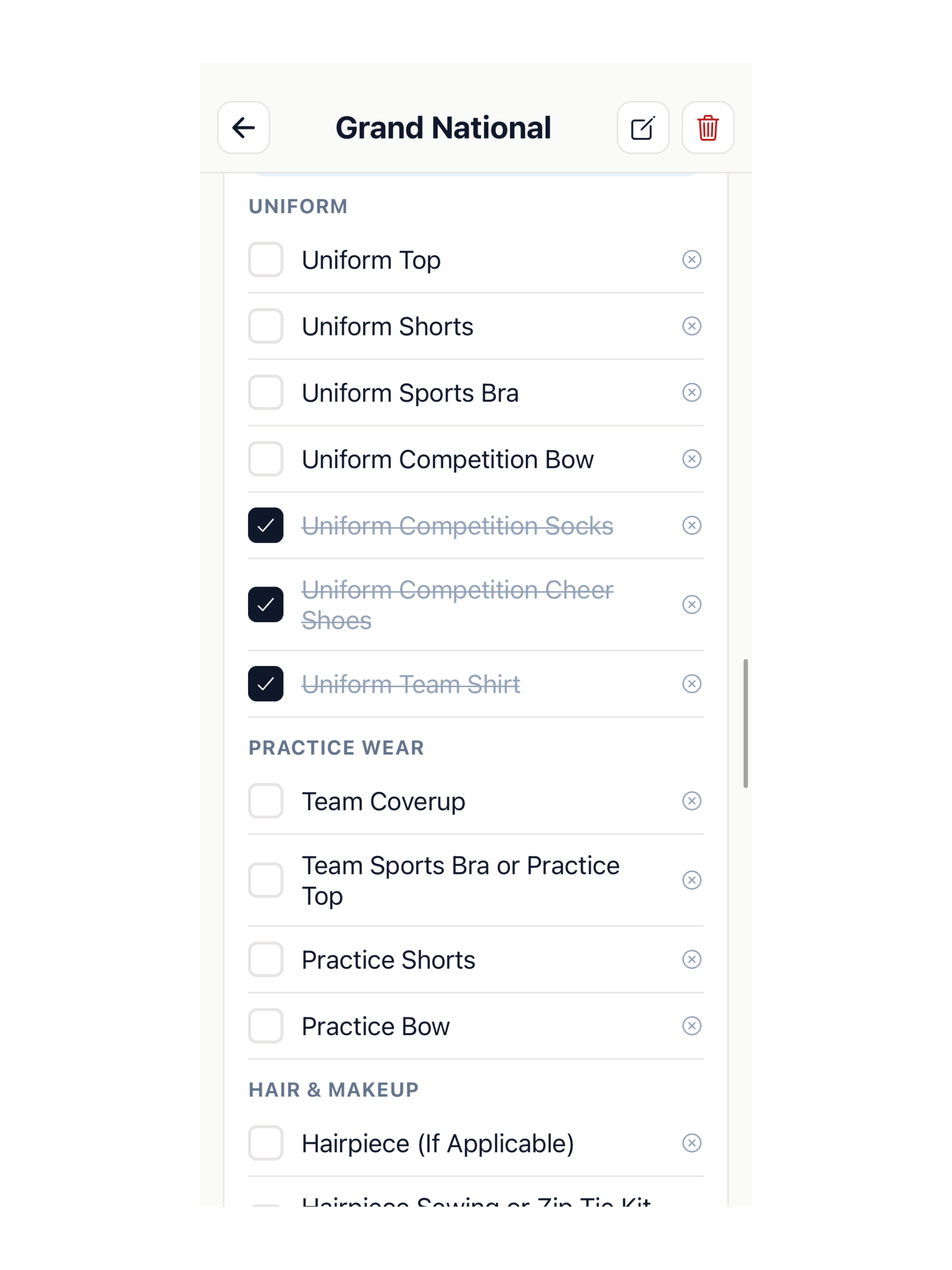 CheerPlanner
