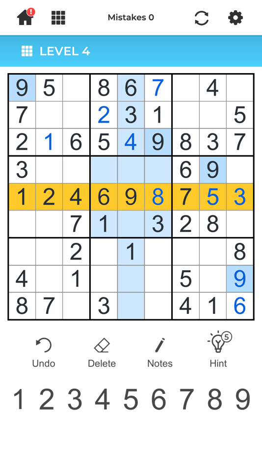 #1. Sudoku Offline - Offline Games (iOS) 来自: The Angry Kraken