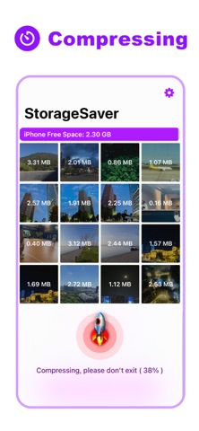 StorageSaver - Compress Photos iPhone screenshot