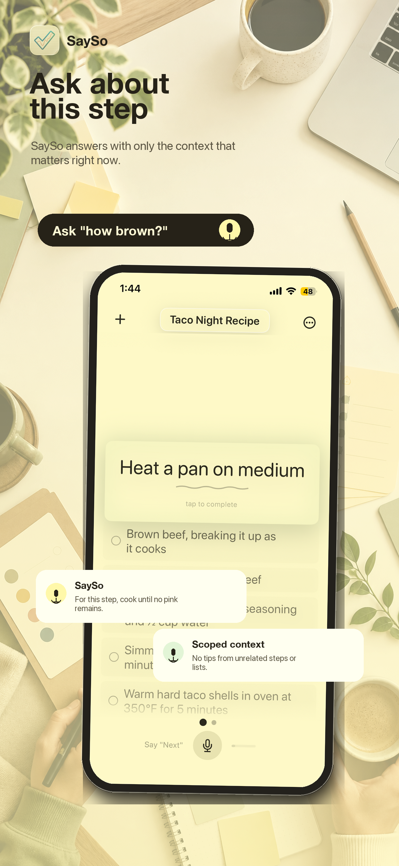 SaySo - Task Companion screenshot 6