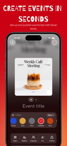 EVNTI : Event Invitation Maker Screenshot 2 of 10