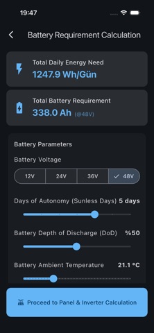 Solar System Calculator Pro Screenshot 5 of 10