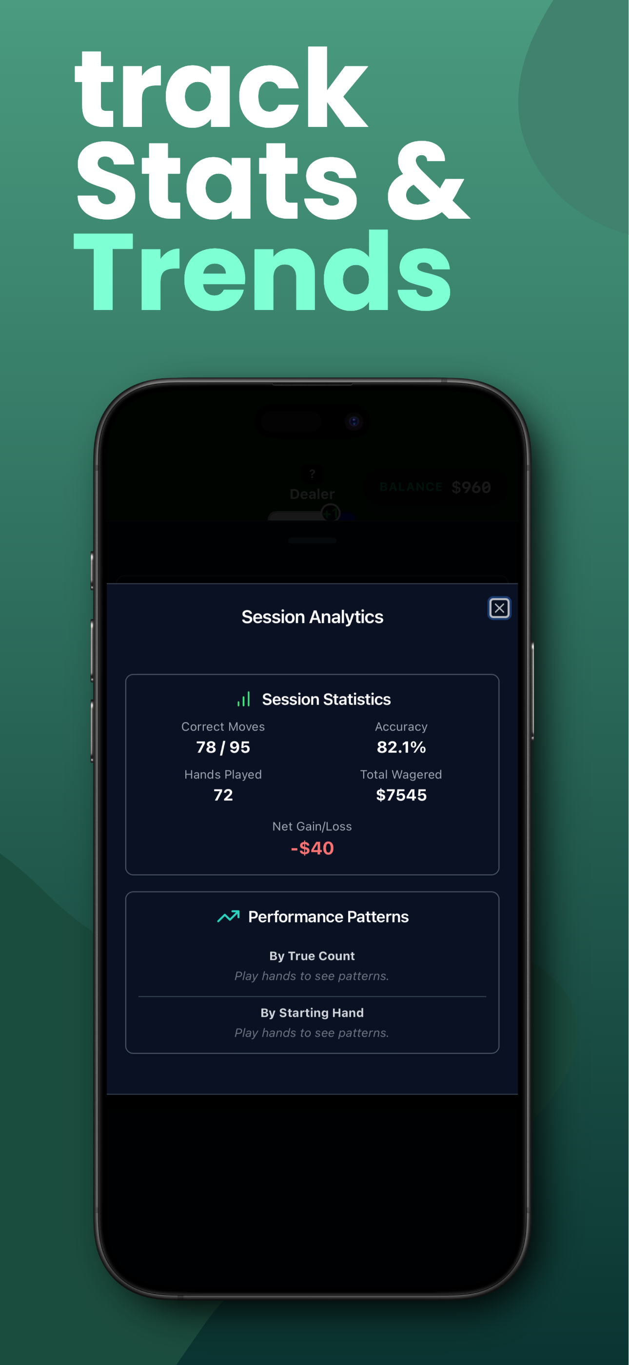 Blackjack Trainer screenshot 4