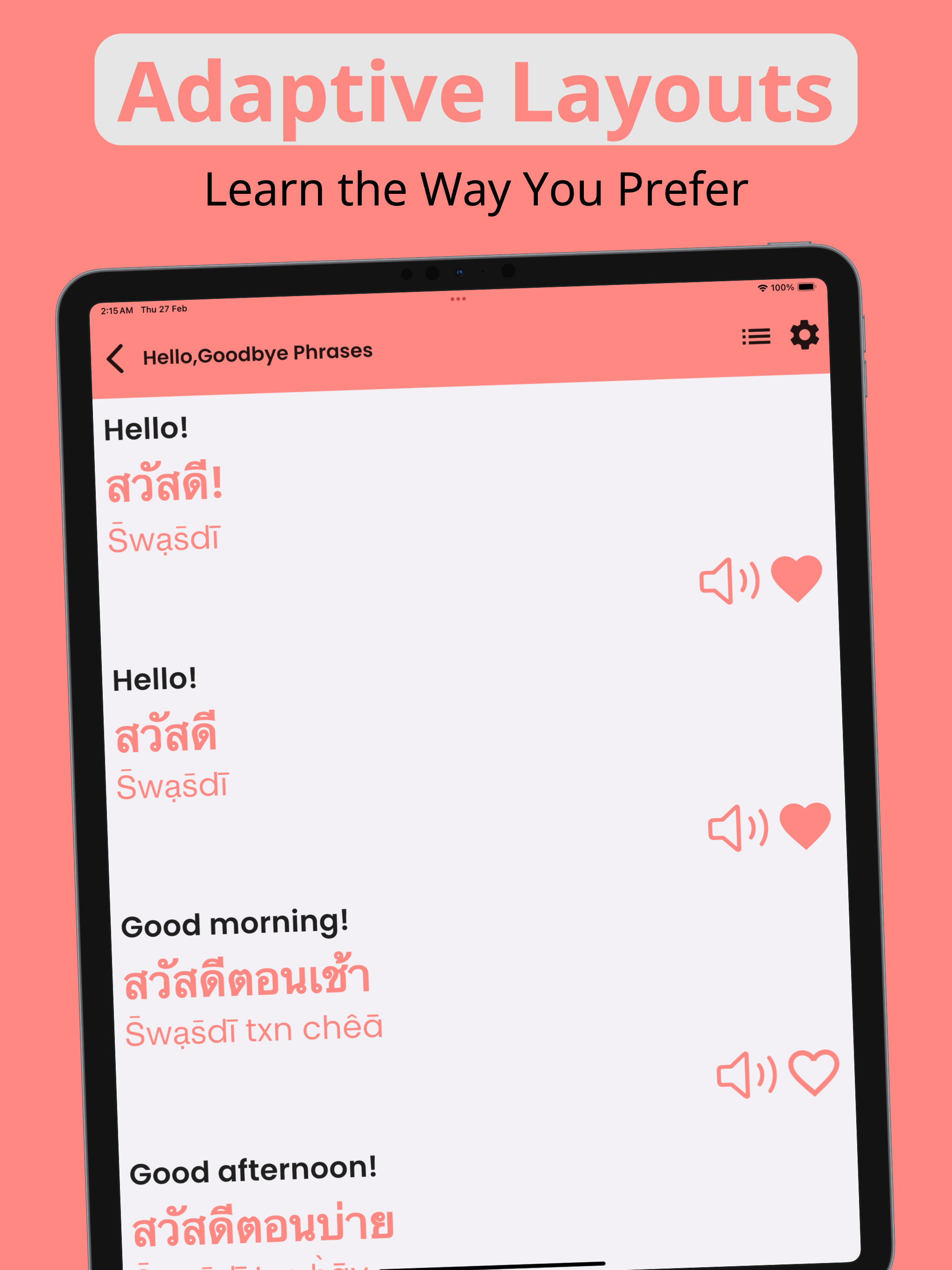Learn Thai Beginners Offline