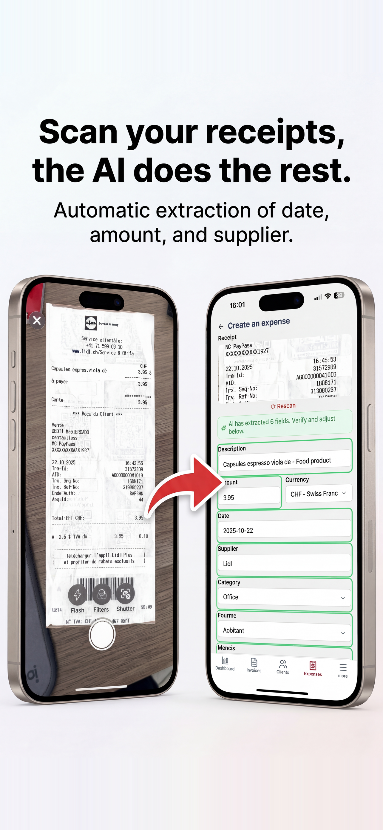 To Bill - Swiss Invoicing screenshot 3