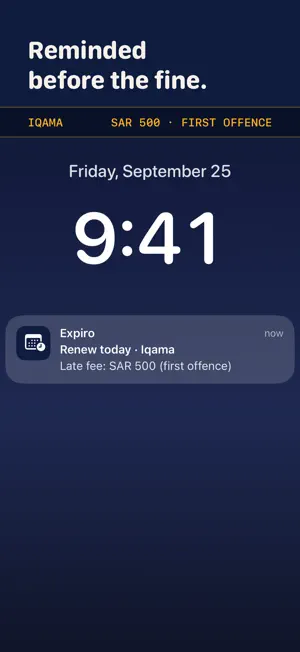 Expiro: Renewal Calendar screenshot 3