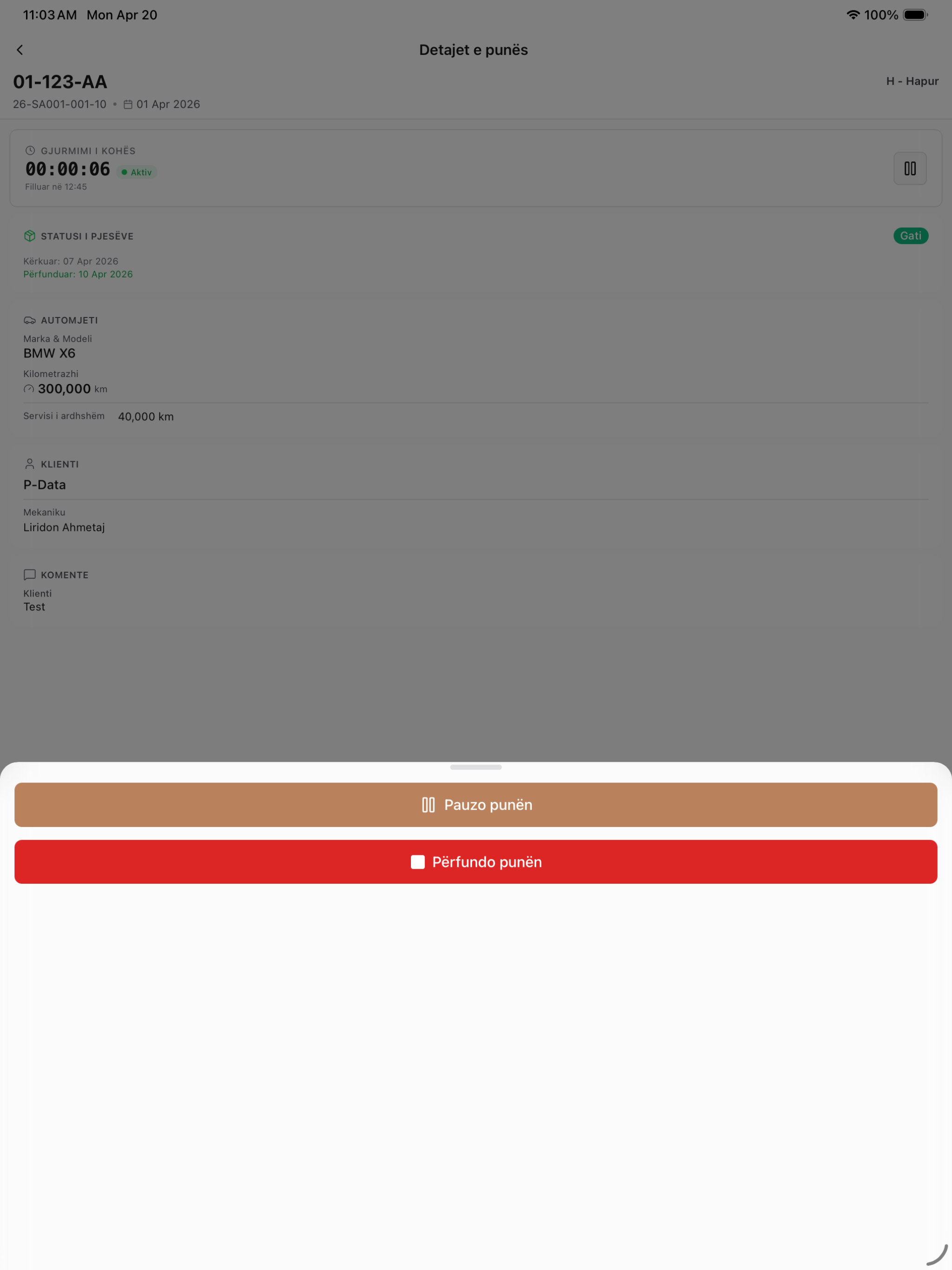 M Workshop Management screenshot 8
