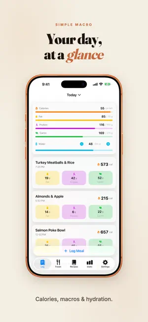 Simple Macro - Nutrition screenshot 1
