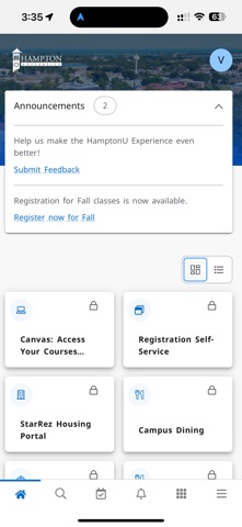 HamptonU Experience screenshot