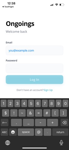 Ongoings Screenshot 1 of 4