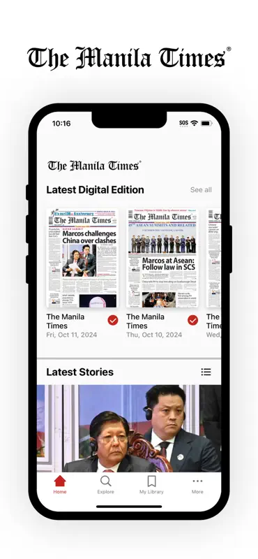 The Manila Times Digital screenshot 1 of 6