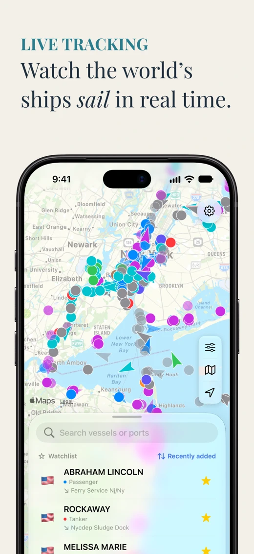 VesselFlow: Live Ship Tracker screenshot 1