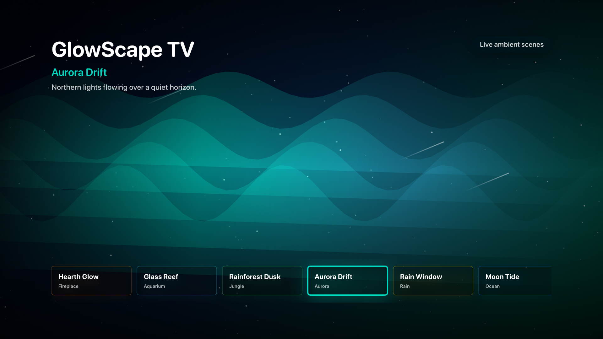GlowScape TV screenshot 4