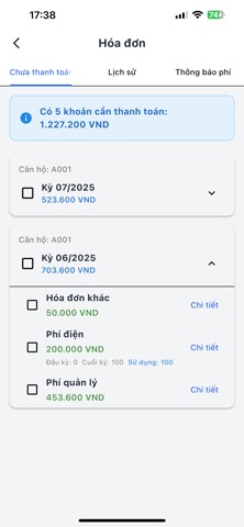 GT-eBMS Quản lý tòa nhà screenshot