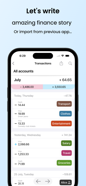 ‎Monetal - Expense Tracker Screenshot