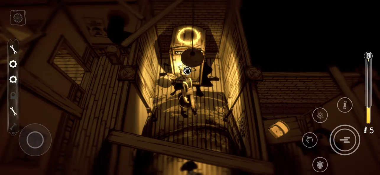 #3. Bendy: Lone Wolf (iOS) By: Joey Drew Studios Inc.