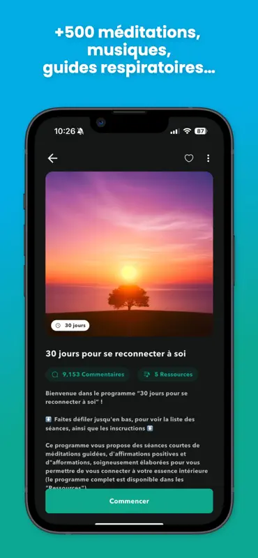 Gaia Meditation: Bien-être screenshot 4 of 6
