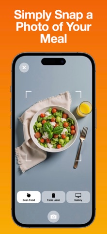 AI Calorie Tracker FoodScanAI iPhone screenshot