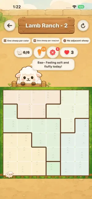 Sheep Star Battle-Logic Puzzle screenshot 2