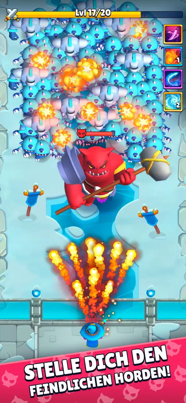 Wizard Tower Defense Idle Game iOS Mod IPA screenshot 2 - iOS game interface