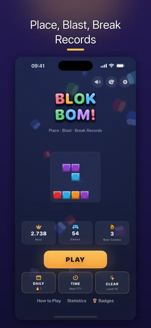BlokBom! screenshot 1