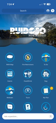 Discover Ruidoso app screenshot