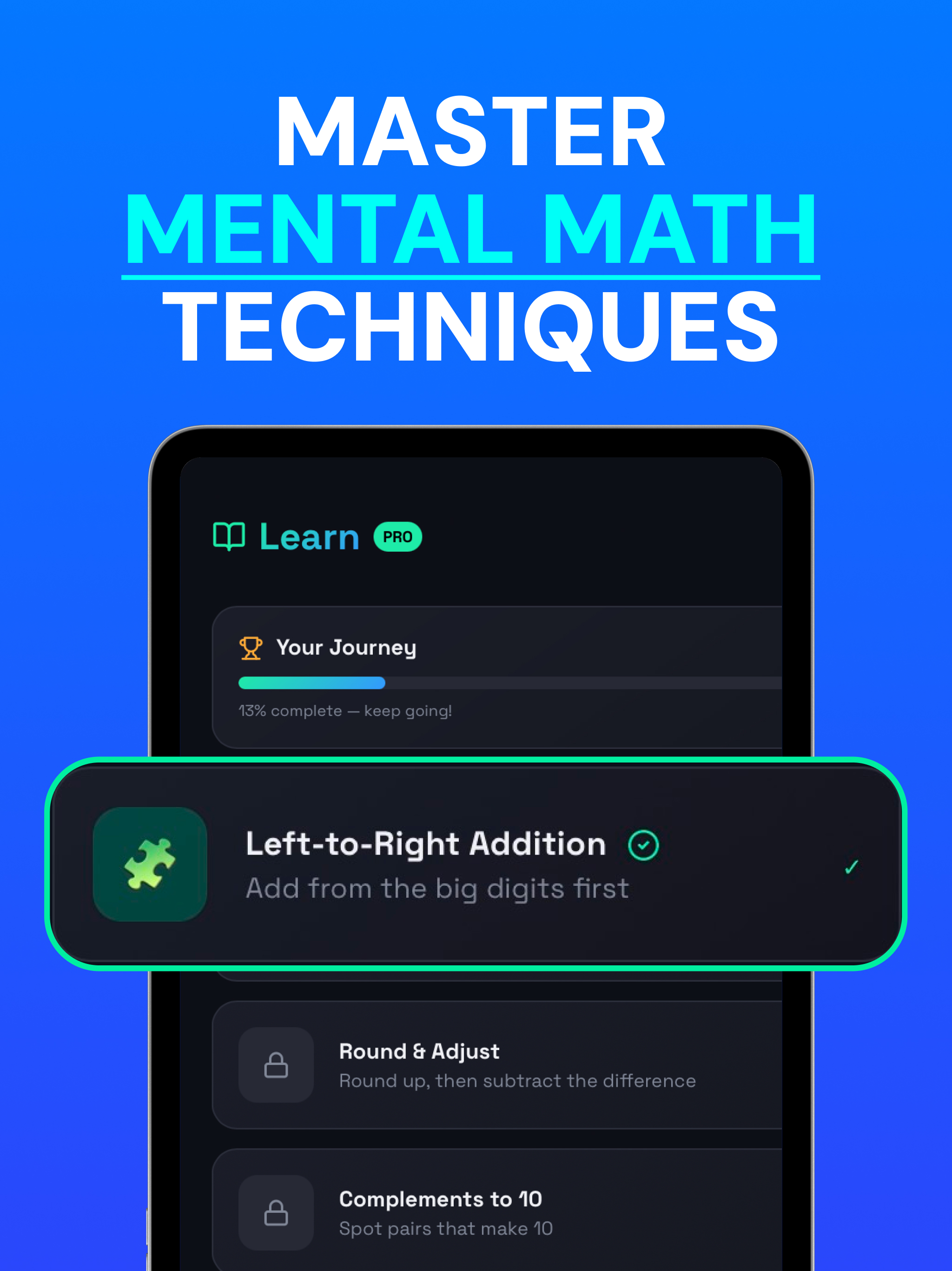 Numtalist: Mental Math Trainer screenshot 9