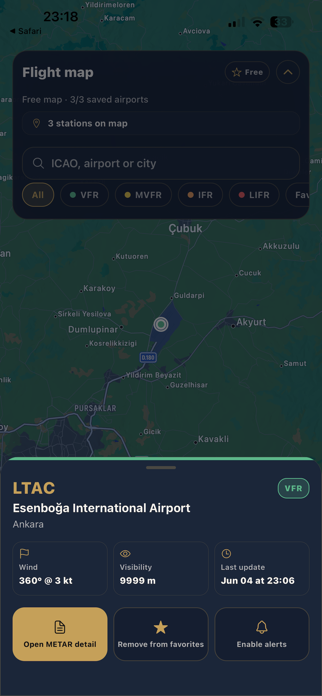 METAR Notify Screenshot 2 of 5