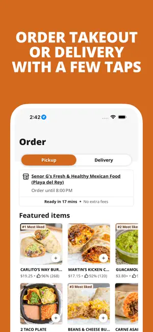 Senor G's Healthy Mexican Food screenshot 1