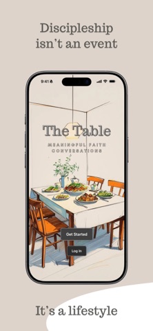 The Table: Faith Conversations iPhone screenshot