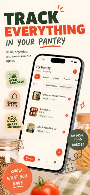 Pantry: Inventory Food Tracker screenshot 1