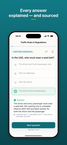 DriveAce: RTA Theory Test screenshot