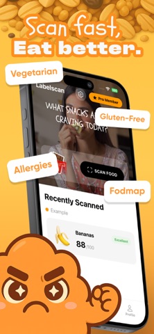 Food & Snacks Scanner Screenshot 1 of 5