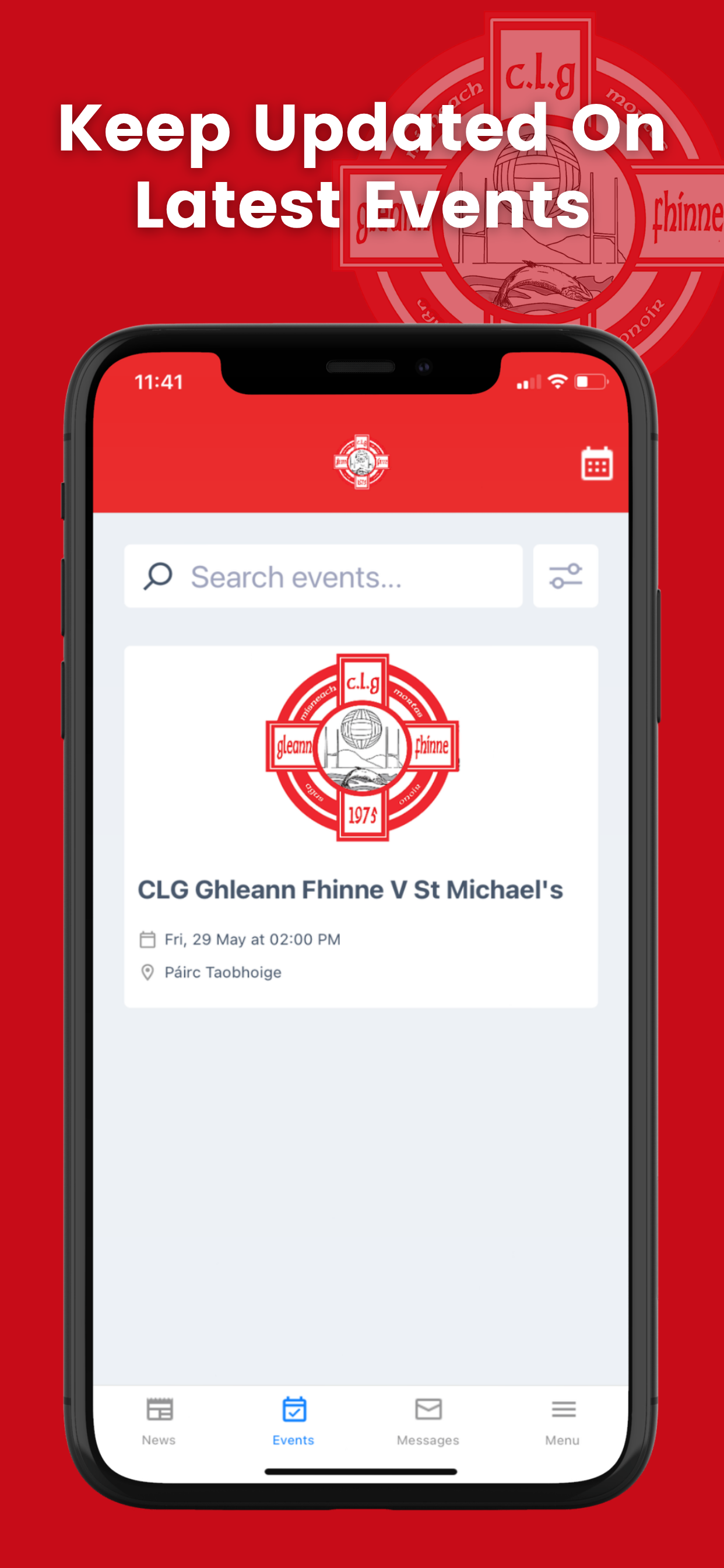 CLG Ghleann Fhinne GAA screenshot 3