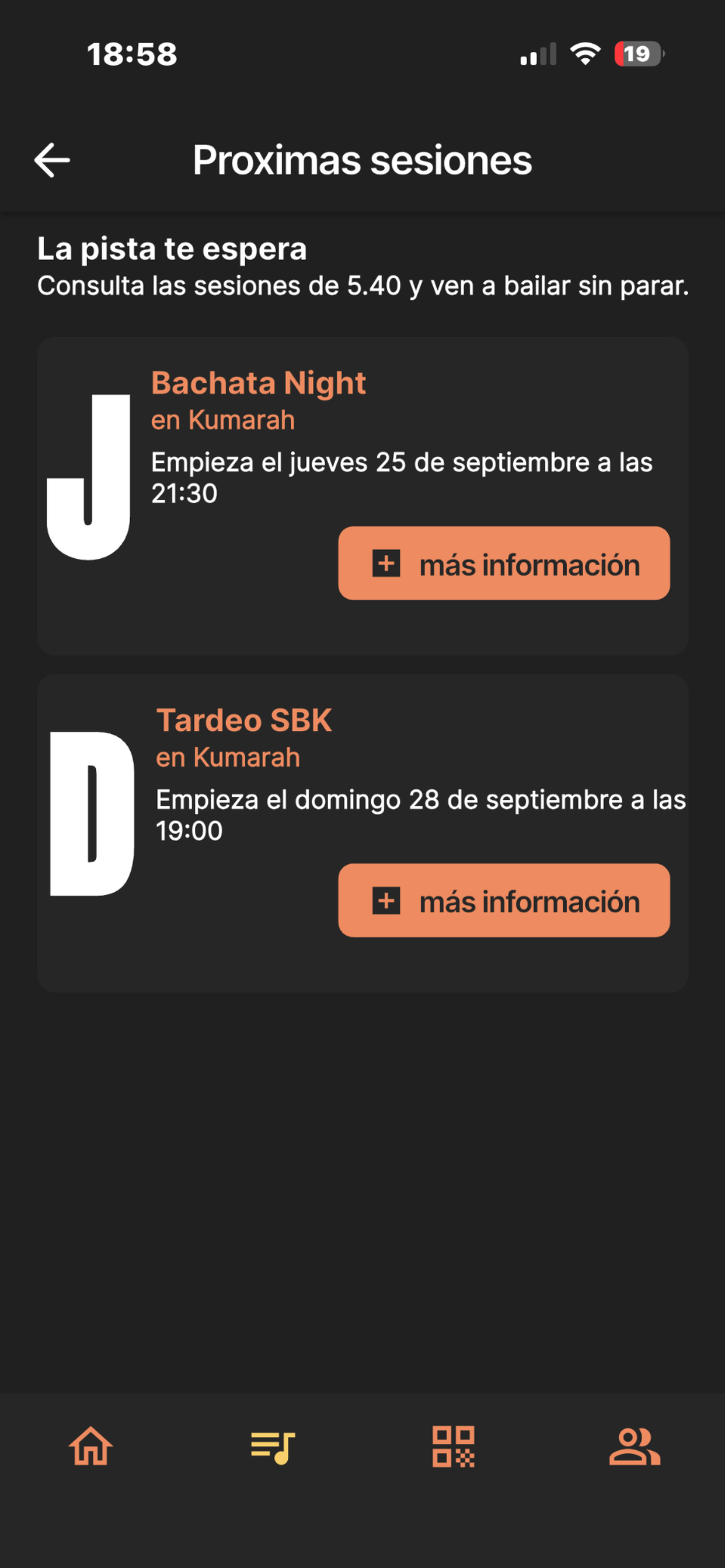 Baila5.40 screenshot 3
