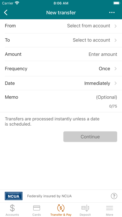 Midwest Family FCU Screenshot