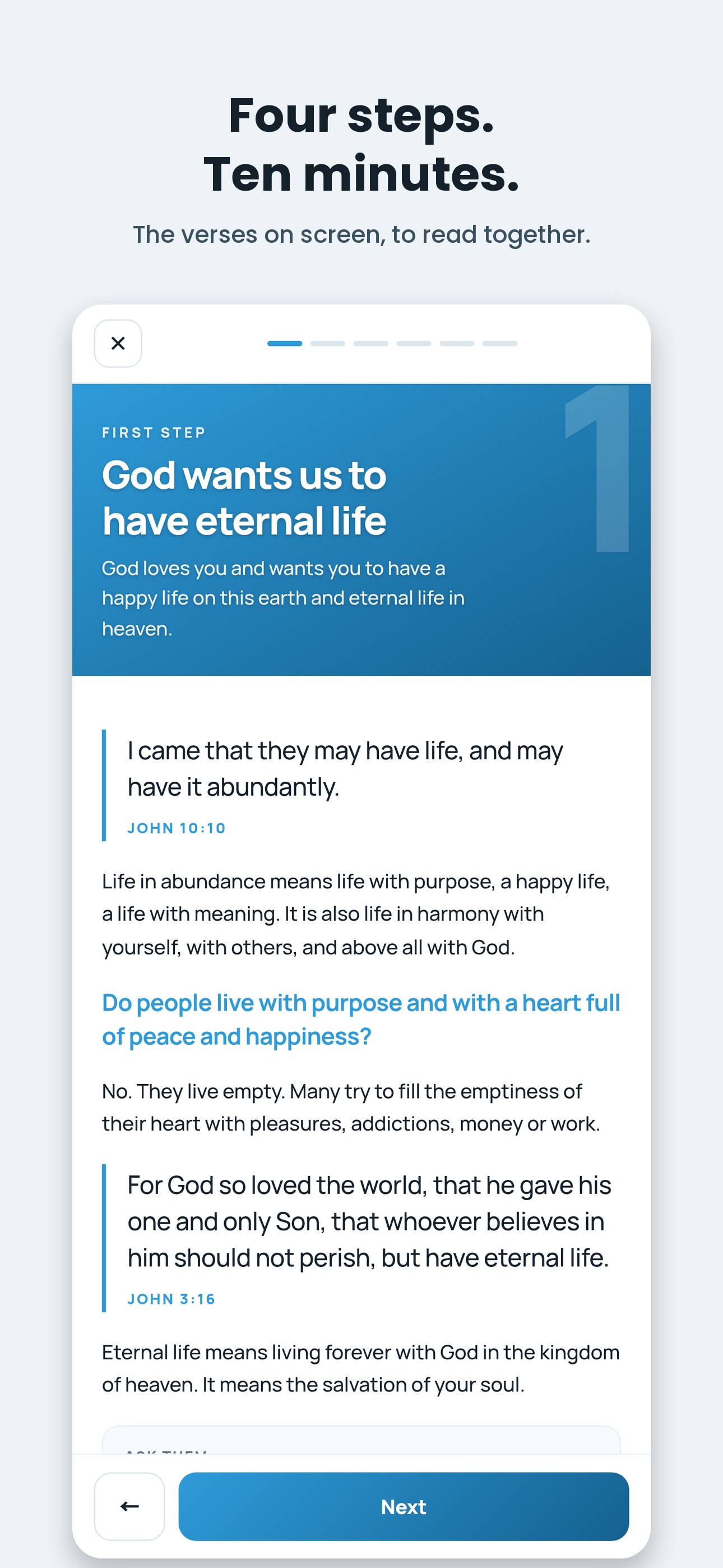 Screenshot 2 of SimplePlan4 Plan of Salvation