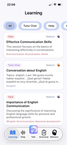 Personal Speak screenshot
