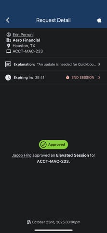 AutoElevate Notify screenshot